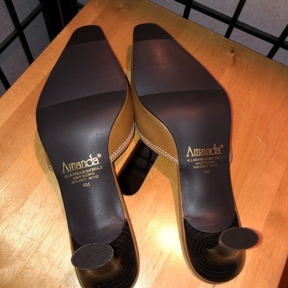 Brown Mules by Amanda 9M - Picture 8 of 11